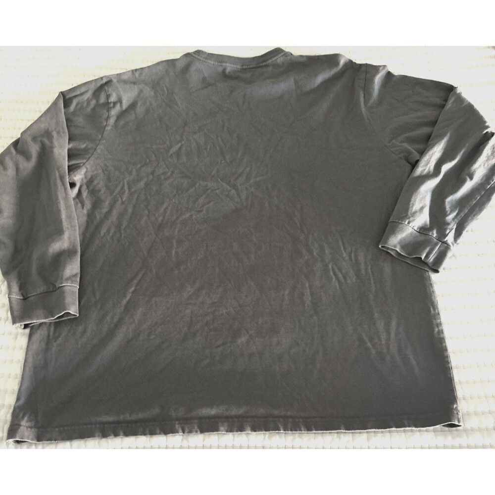 BUC-EES Gray Long Sleeve Tee Shirt 2XL Iconic Logo Unisex - Picture 4 of 4